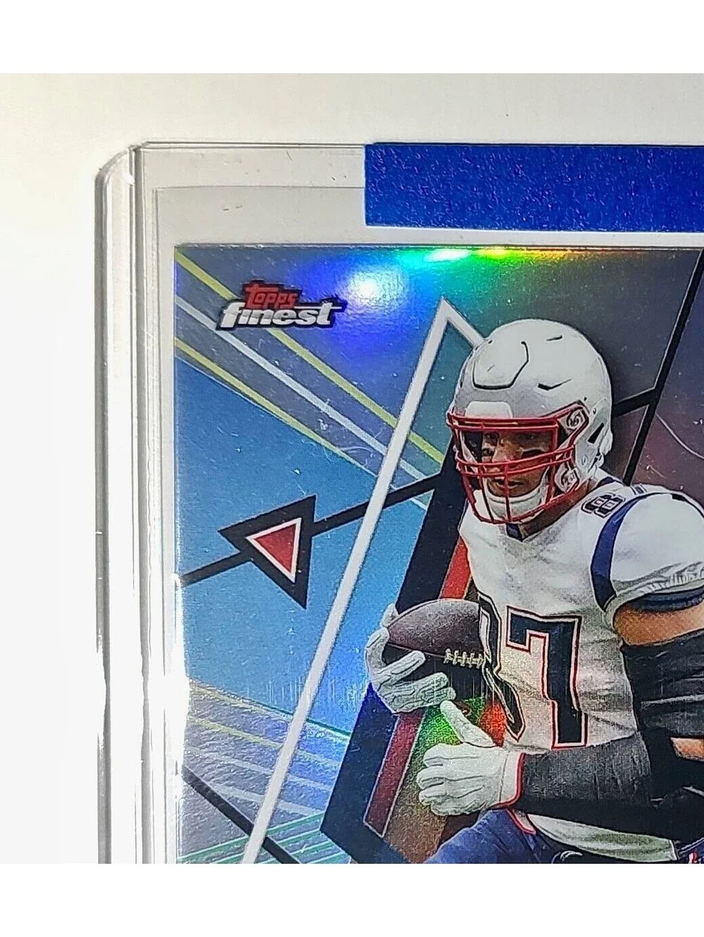 Rob Gronkowski 2023 Topps Finest NFL #213 Refractor Card New England Patriots